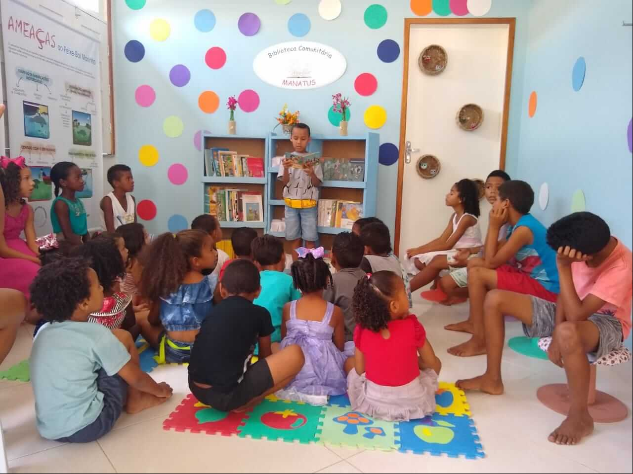 Projeto Viva o Peixe-Boi Marinho promove semana especial para as crianças