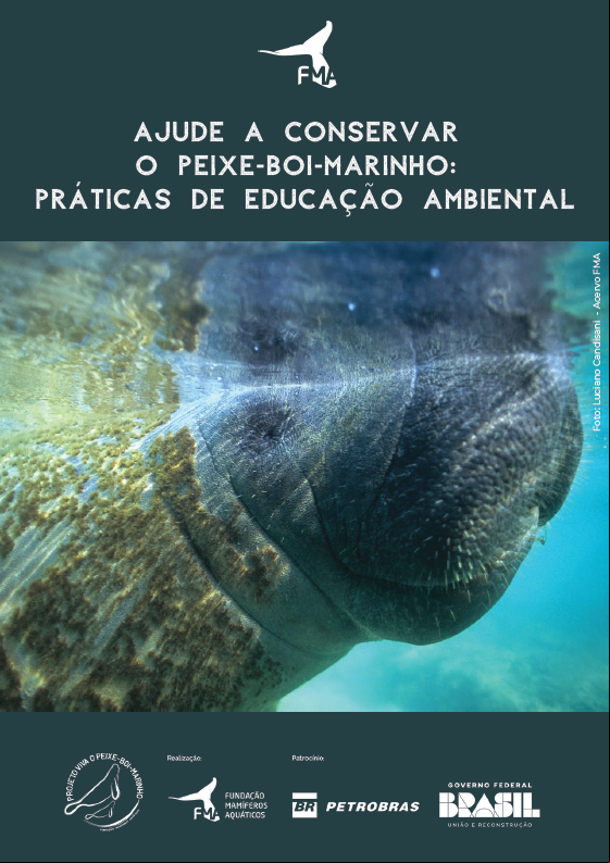 capa de Ajude a conservar o peixe-boi-marinho: práticas de educação ambiental 2025