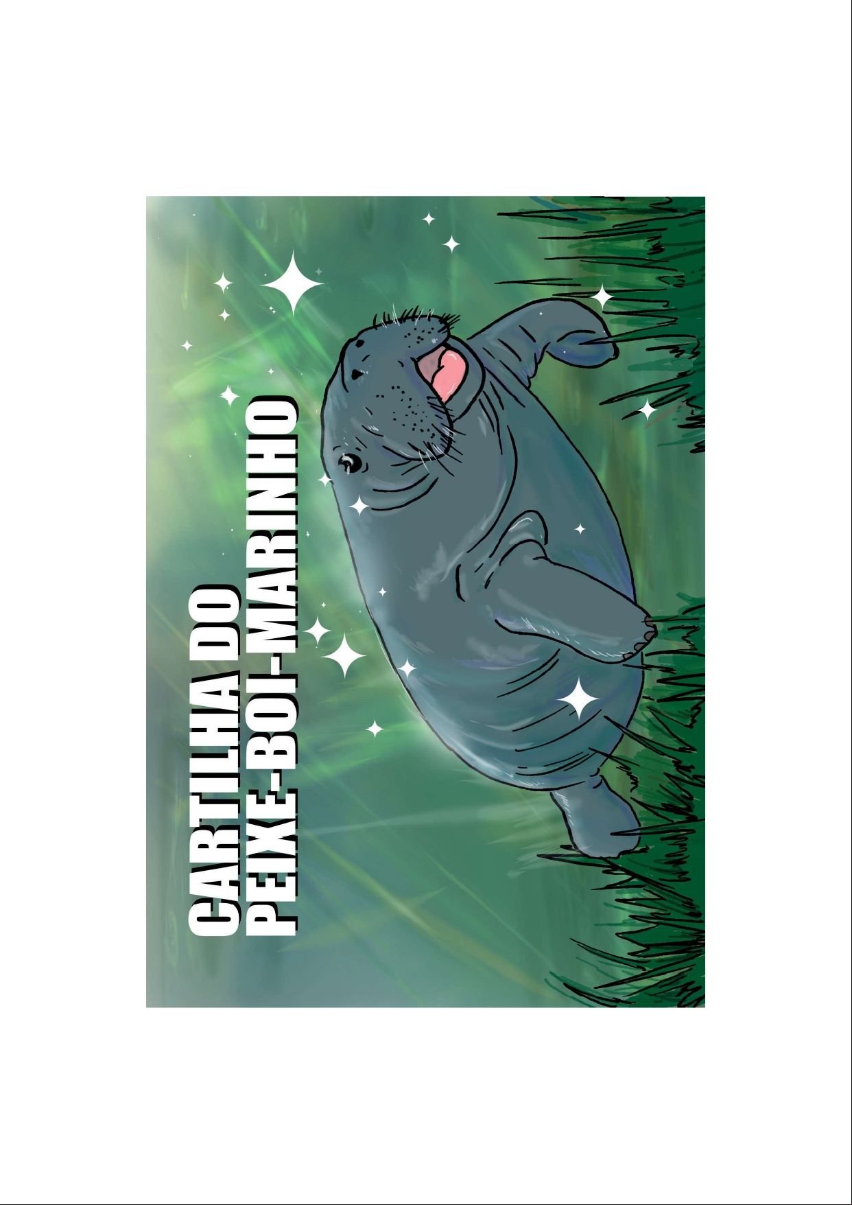 capa de Cartilha do Peixe-Boi-Marinho